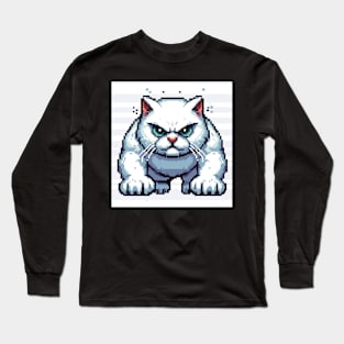 Pixel Cat Long Sleeve T-Shirt